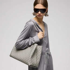 Gg Emblem Large Tote Bag