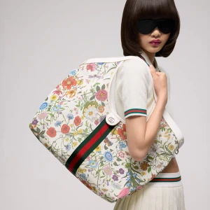 Gucci Giglio Flora Large Tote Bag