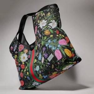 Gucci Giglio Flora Large Tote Bag