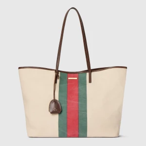 Gucci Tribeca Large Tote Bag With Charm