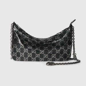 Metallic Evening Bag With Charm
