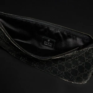 Metallic Evening Bag With Charm