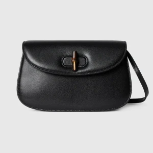 Small Shoulder Bag With Bamboo