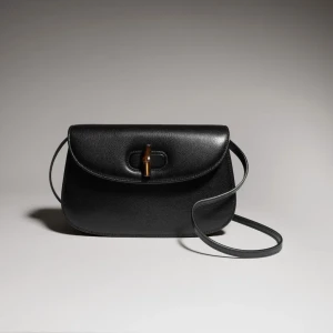 Small Shoulder Bag With Bamboo