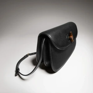 Small Shoulder Bag With Bamboo