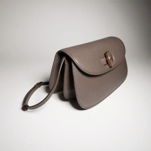 Small Shoulder Bag With Bamboo