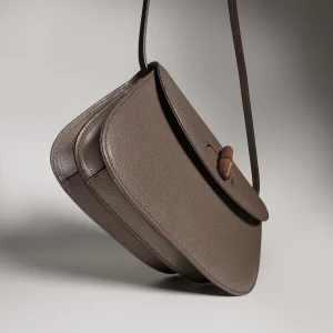 Small Shoulder Bag With Bamboo