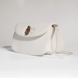 Small Shoulder Bag With Bamboo