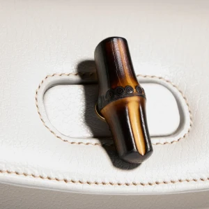 Small Shoulder Bag With Bamboo