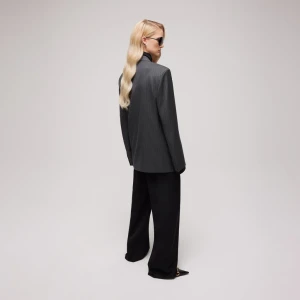 Pinstripe Wool Jacket