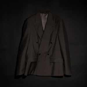 Pinstripe Wool Mohair Jacket