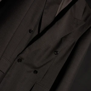 Pinstripe Wool Mohair Jacket