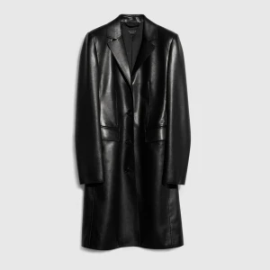 Soft Leather Coat