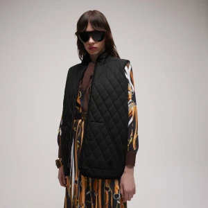 Reversible Padded Silk Twill Vest