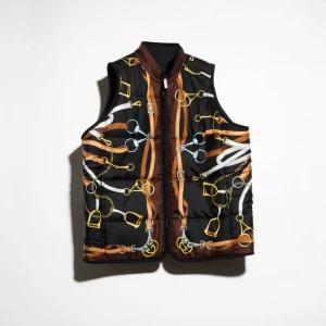 Reversible Padded Silk Twill Vest
