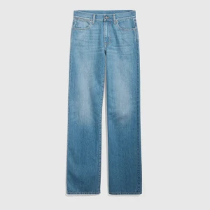 Bleached Washed Cotton Denim Pants