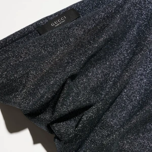 Stretch Viscose Lamé Draped Skirt