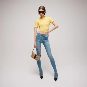 Cotton Stretch Denim Pants