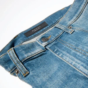 Cotton Stretch Denim Pants