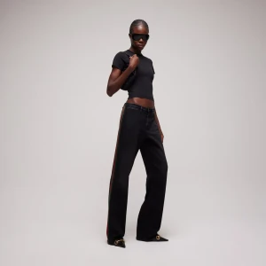 Stretch Cotton Denim With Web