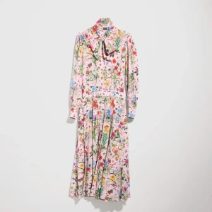Printed Silk Chemisier Dress