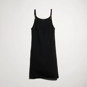 Viscose CrÊPe Jersey Dress With Horsebit