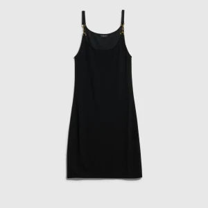 Viscose CrÊPe Jersey Dress With Horsebit