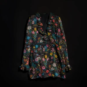 Printed Silk Chiffon Dress