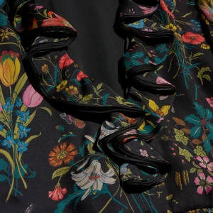 Printed Silk Chiffon Dress