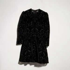 Floral Devoré Velour Dress