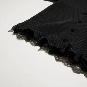 Fine Matte Viscose Rib Cardigan