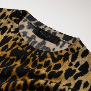 Printed Knit Cashmere Dress