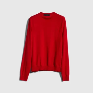 Fine Wool Sweater With Embroidery