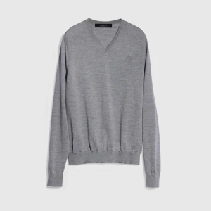 Fine Wool Sweater With Embroidery