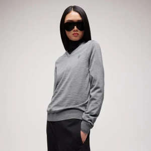 Fine Wool Sweater With Embroidery