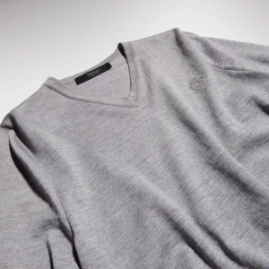 Fine Wool Sweater With Embroidery