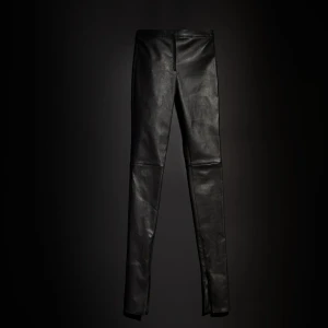 Light Stretch Leather Skinny Pants