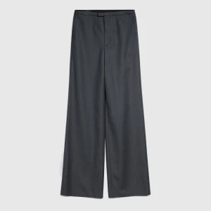 Pinstripe Wool Pants