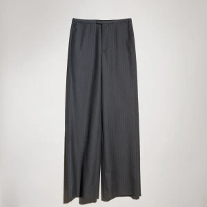 Pinstripe Wool Pants