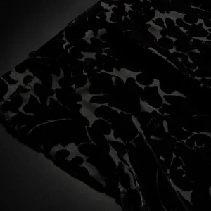 Floral Devoré Velour Pants