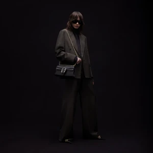 Pinstripe Wool Mohair Pants