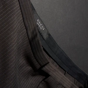 Pinstripe Wool Mohair Pants