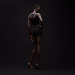 CrÊPe Jersey Draped Shorts
