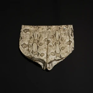 Printed Silk Shorts