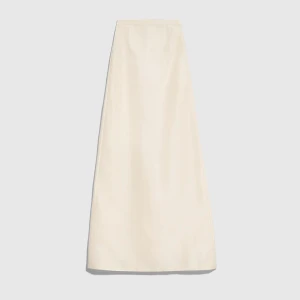 Fine Silk Faille Long Skirt
