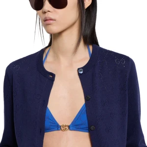 Printed Stretch Jersey Bikini