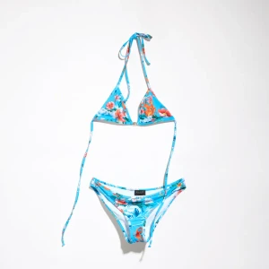 Printed Stretch Jersey Bikini