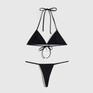 Stretch Jersey Bikini With Interlocking G