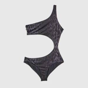 Printed Stretch Jersey Swimsuit