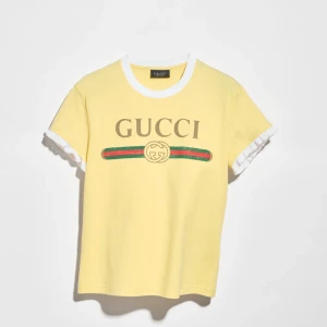 Cotton Jersey T-Shirt With Print